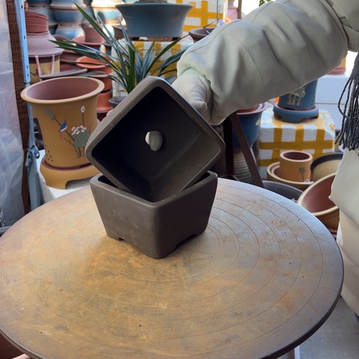 紫砂宜兴紫砂四方13+13