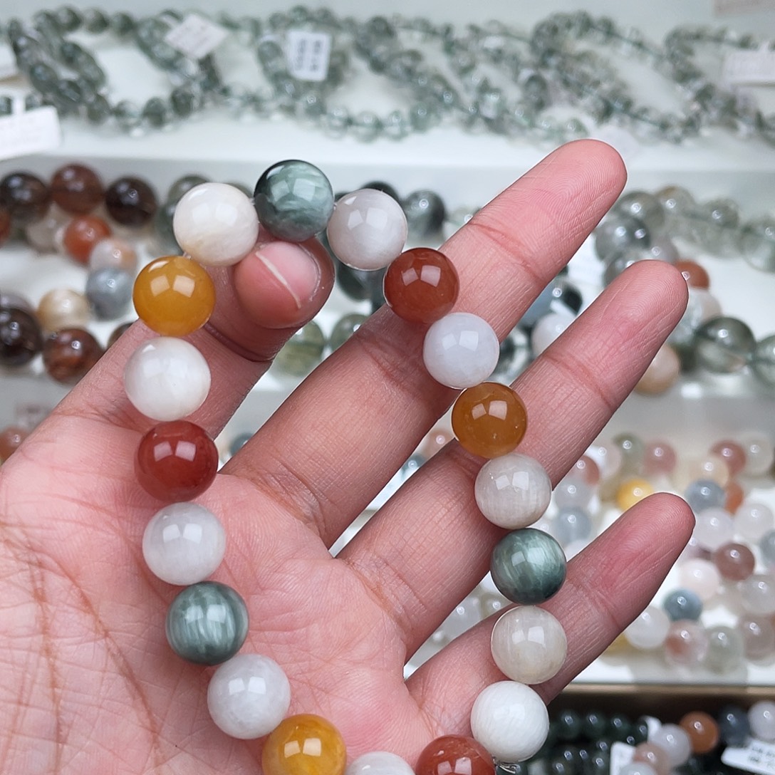 未镶嵌水晶手链水晶