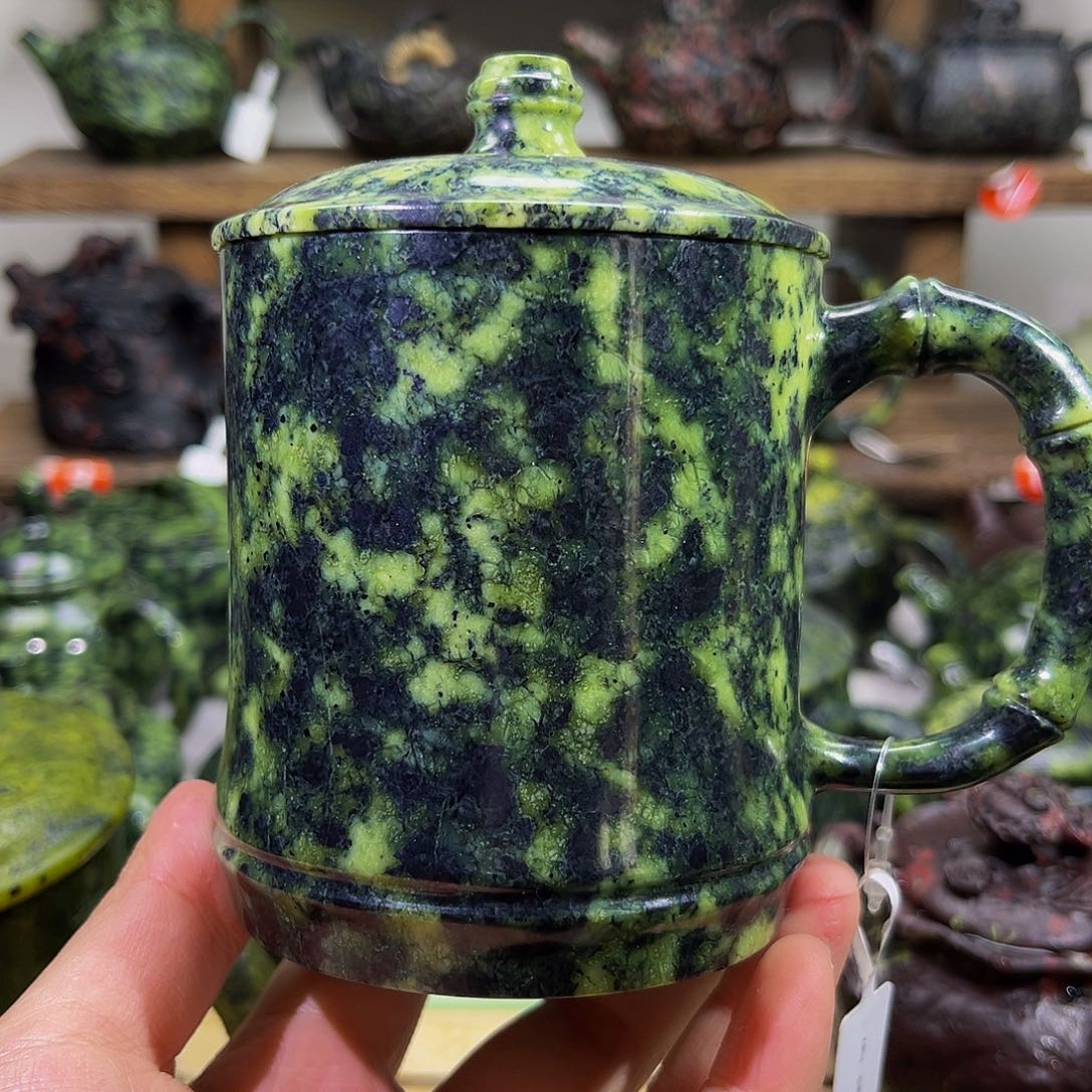 荷*藏玉竹节办公杯