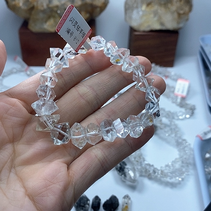 水晶颈饰未镶嵌手链