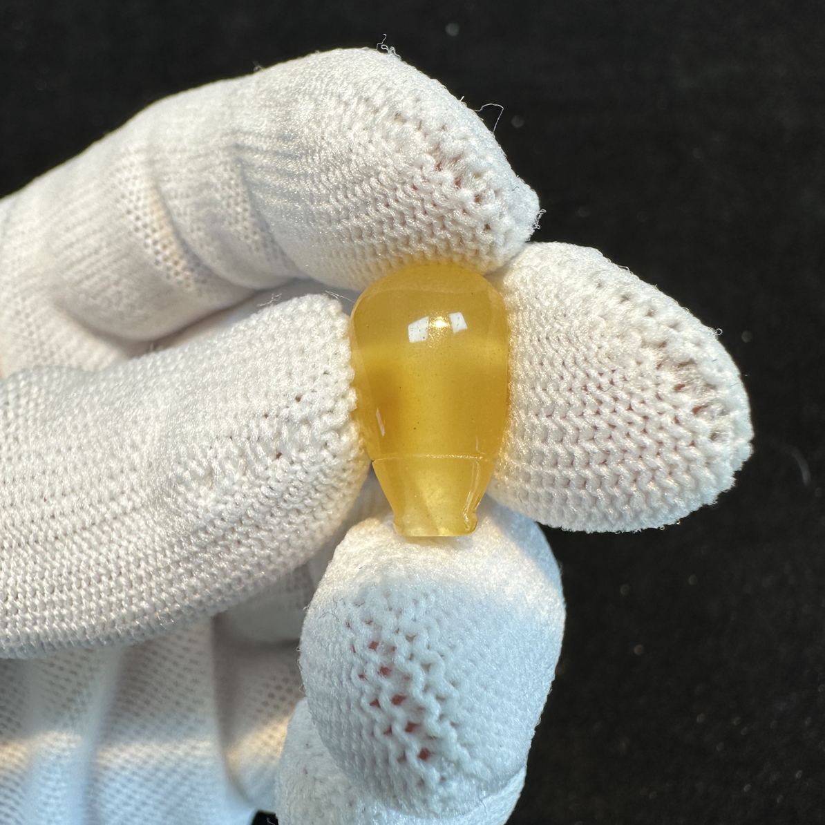 ZT3512天然蜜蜡三通西施壶对孔10✖️17无优化支持复检瑕疵