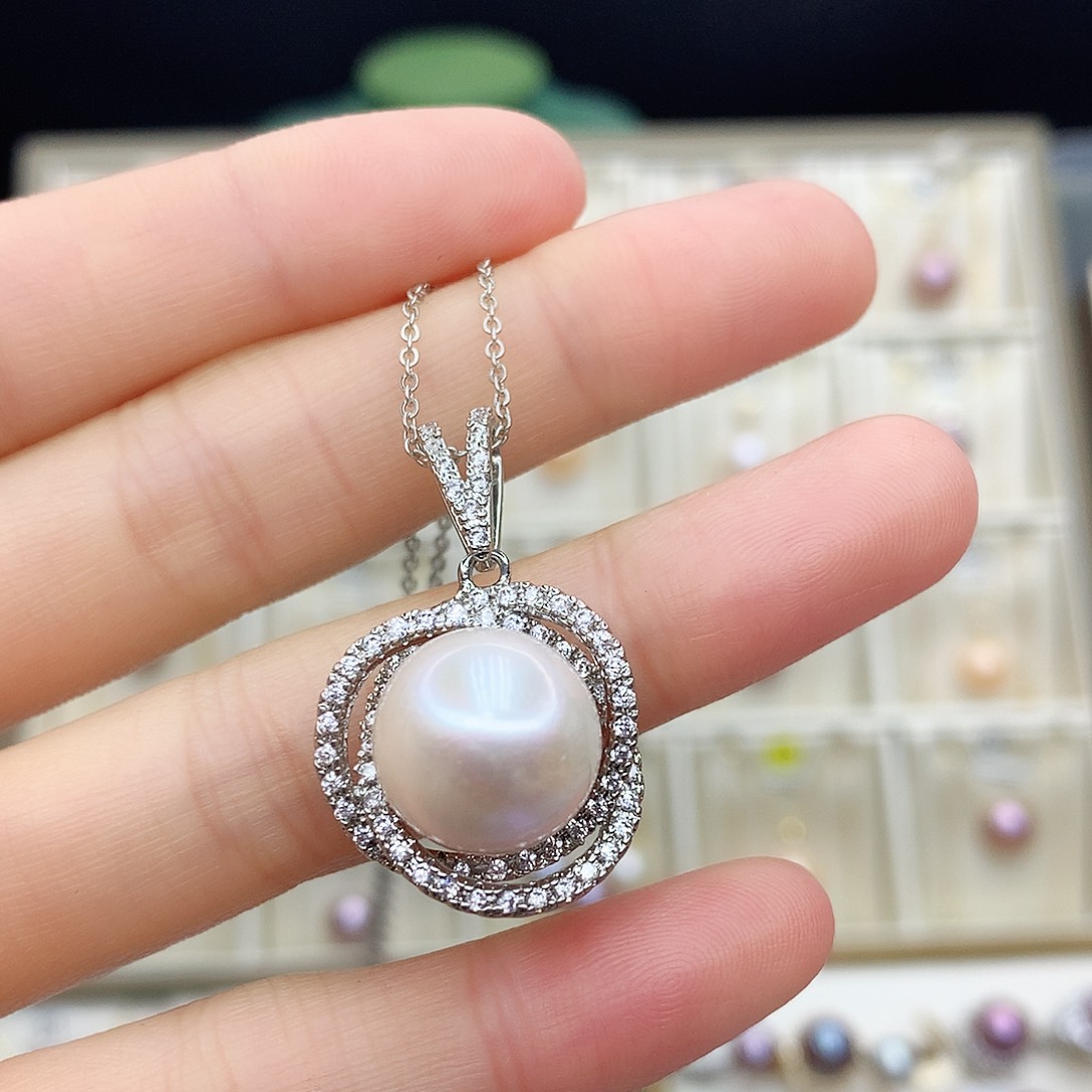 淡水珍珠颈饰合金