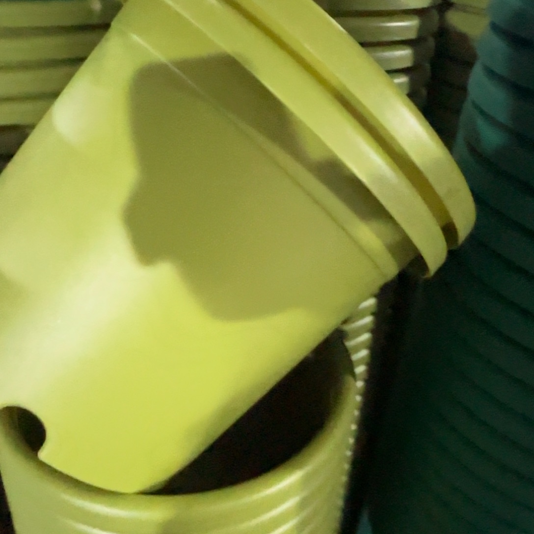 树脂四季盆4#无拖果绿微瑕8