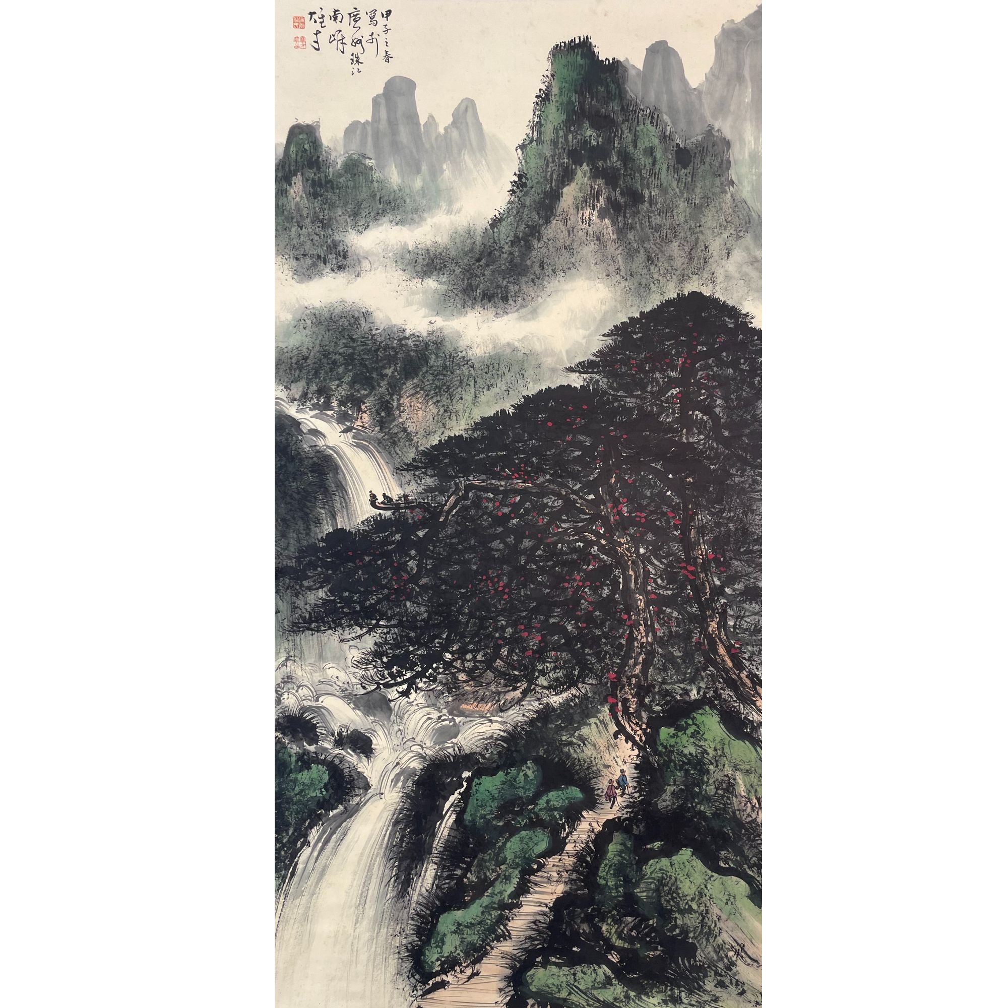 L—36985立轴136*68约8.3平尺