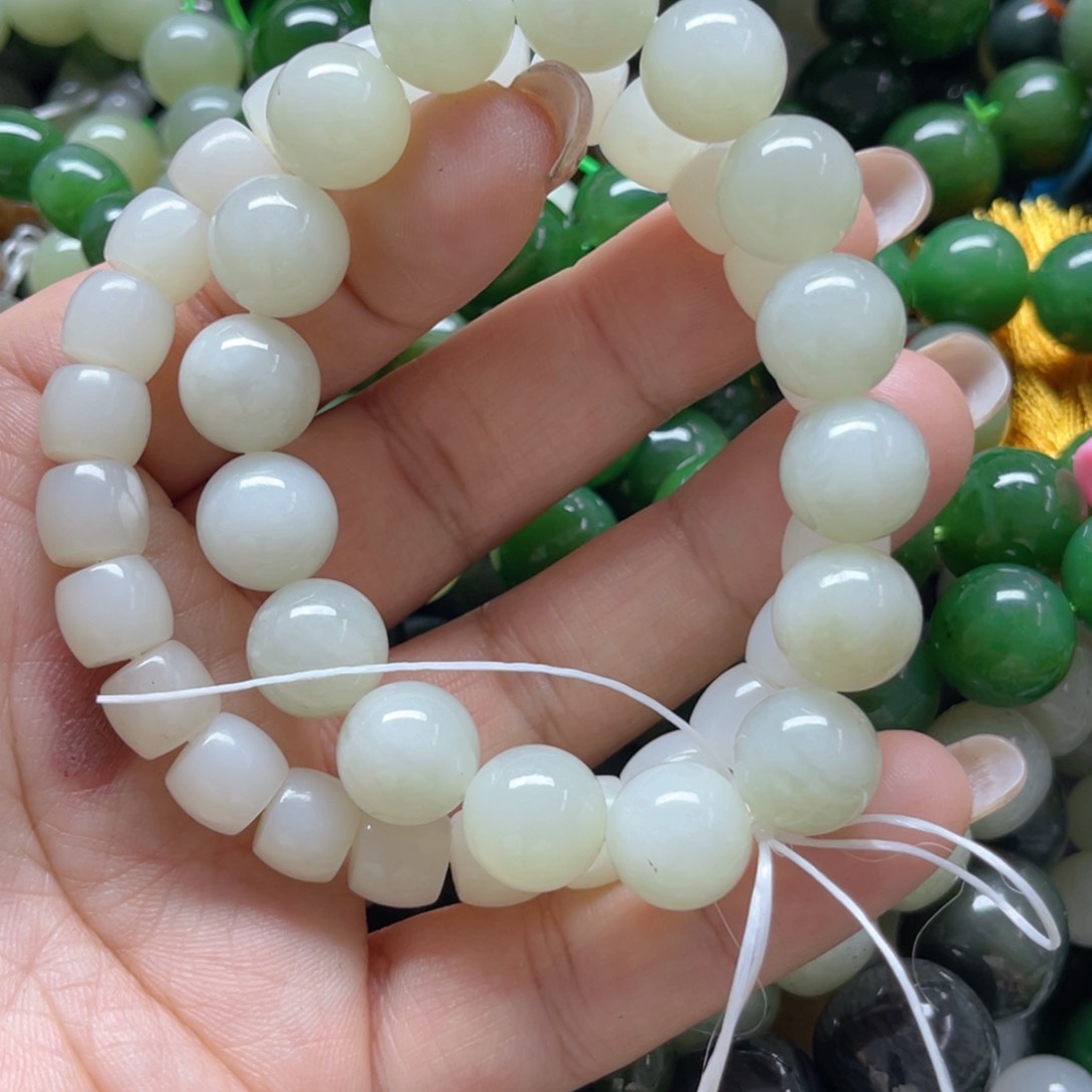 和田玉手链未镶嵌