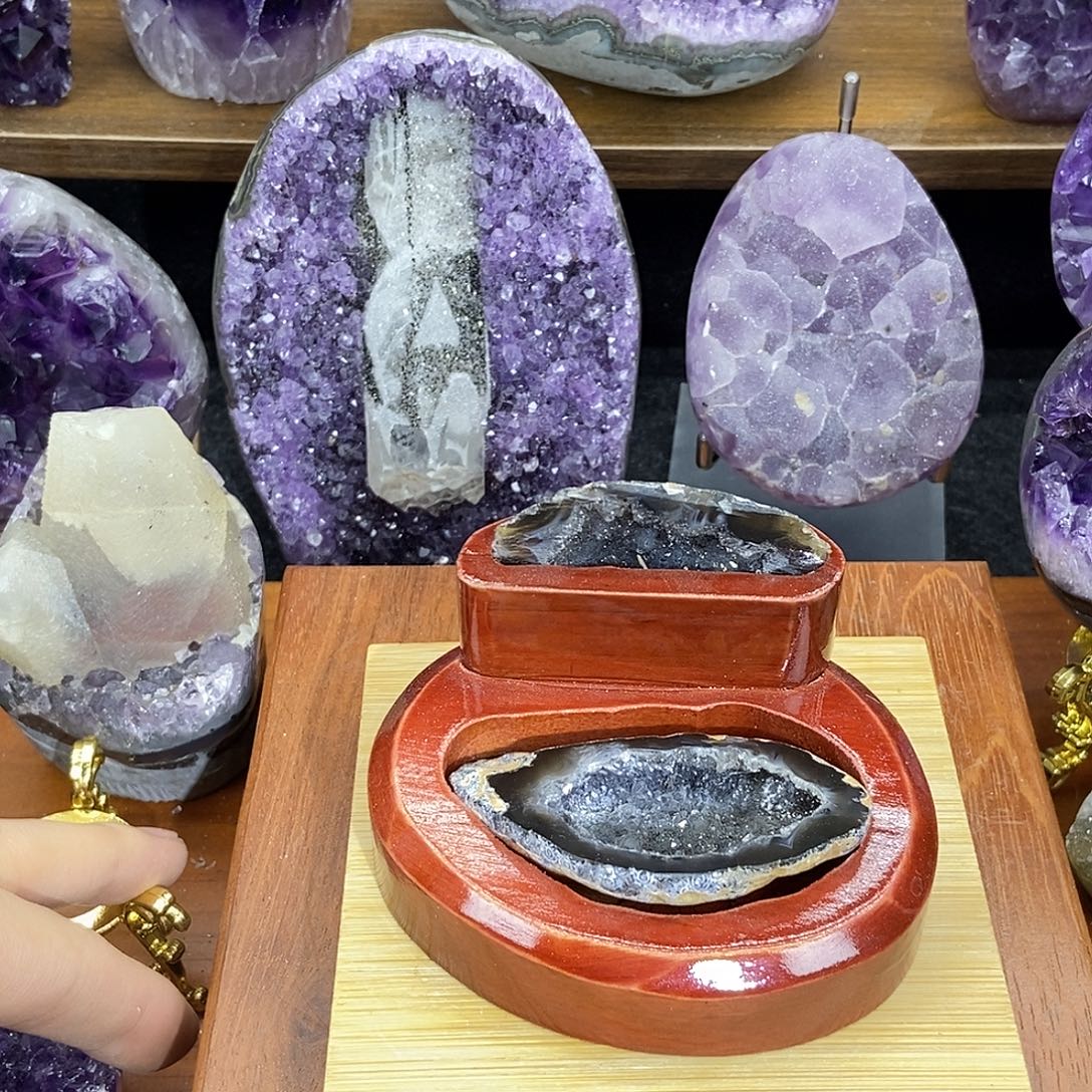 未镶嵌紫晶大型摆件（非配饰）
