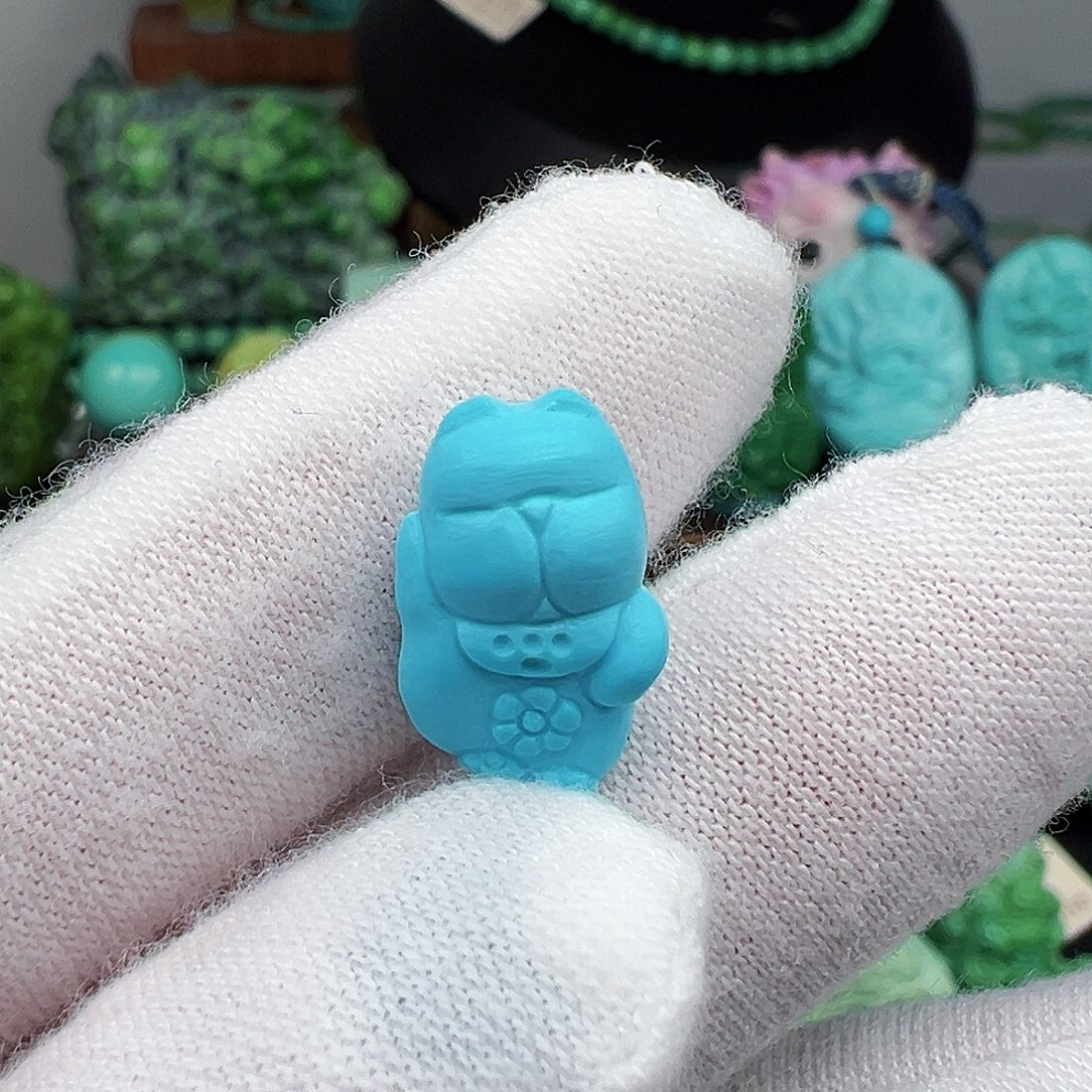 绿松石未镶嵌绿松石主播万丽