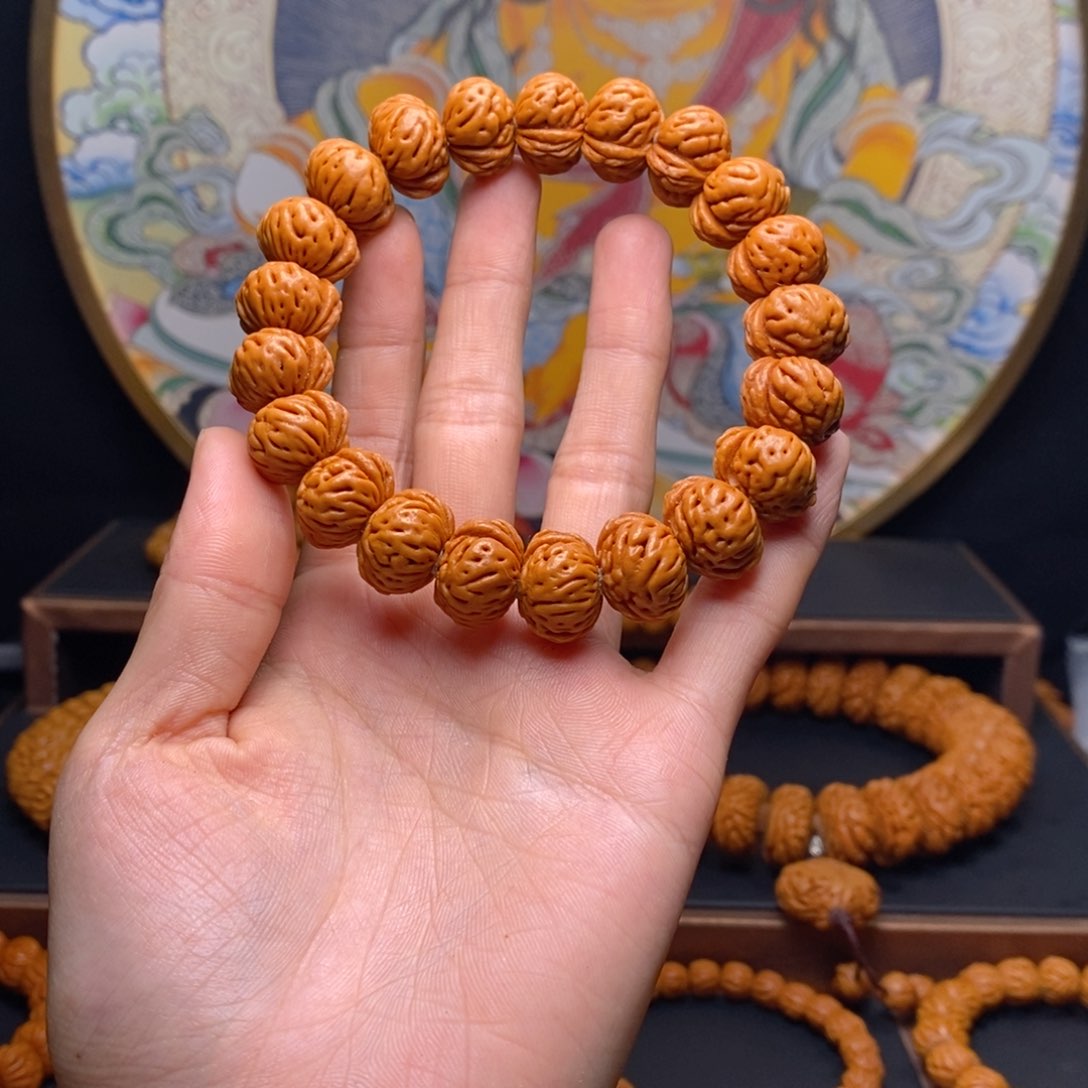 手串桃核龙纹桃核蟠桃
