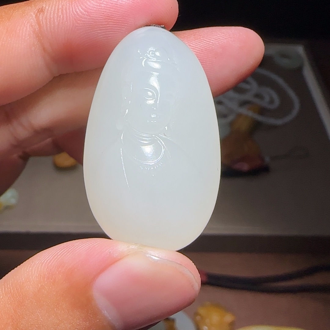 和田玉挂件未镶嵌