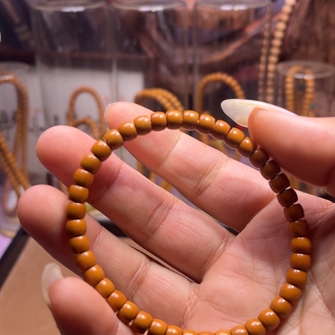 橄榄核手串/手链核尖@@6.0单圈