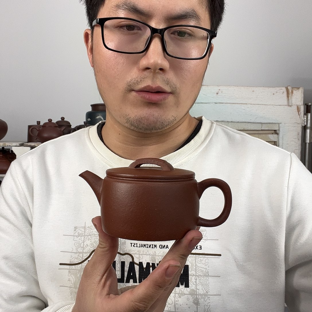 紫砂茶壶降坡泥汉瓦