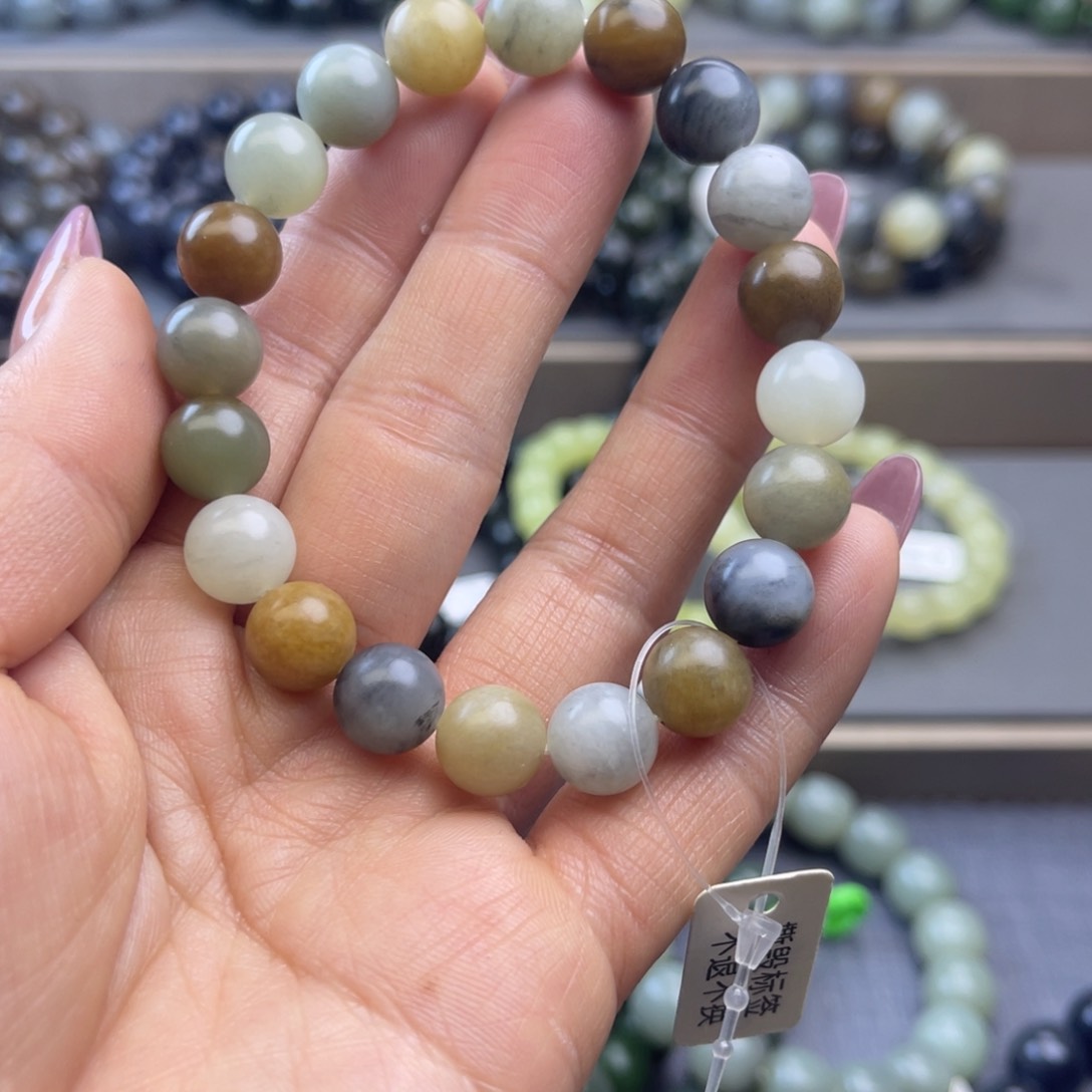 和田玉手链未镶嵌