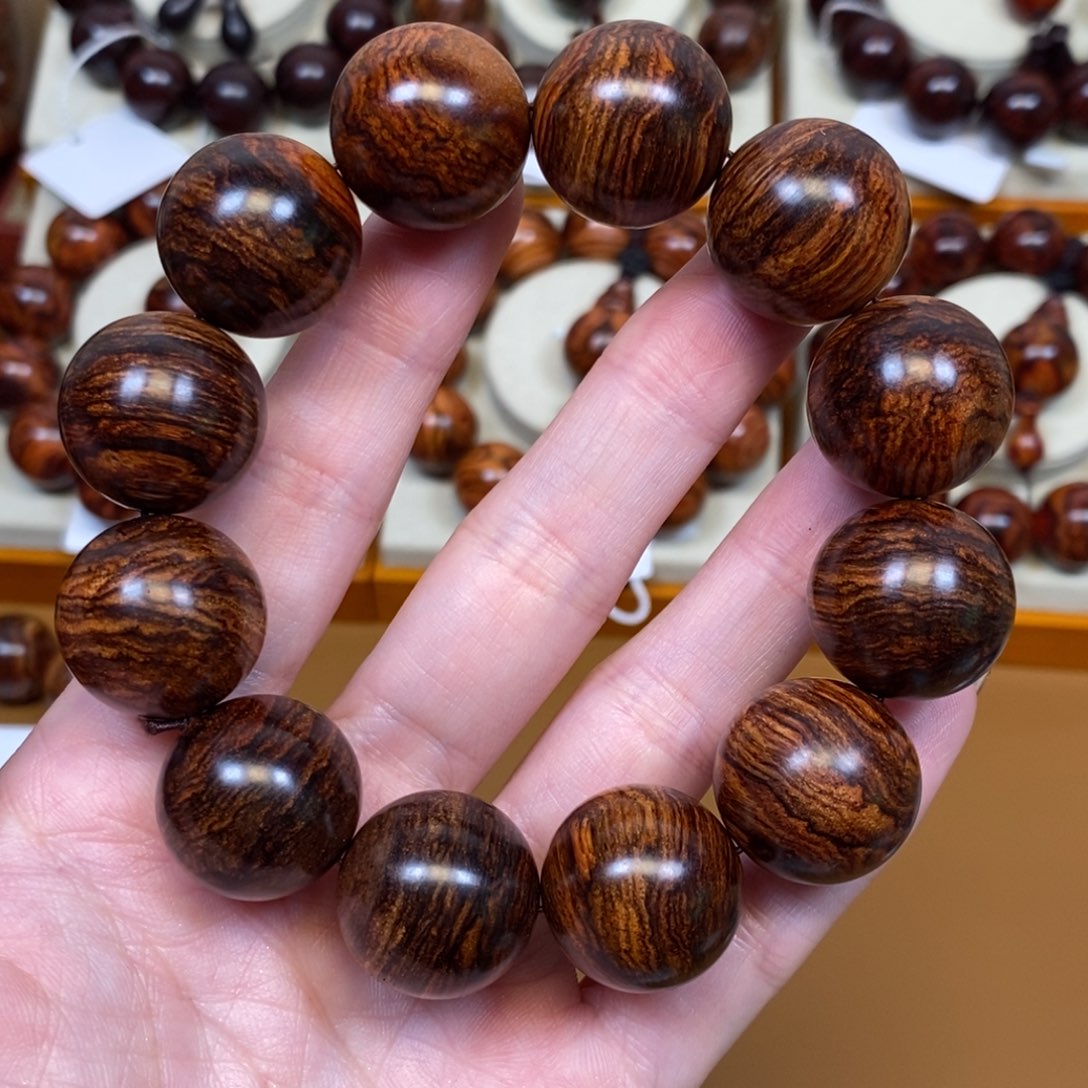 黄花梨/降香黄檀手串/手链星*海南黄花梨2