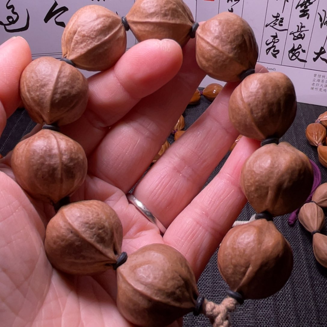 橄榄核手串/手链梅林铁核手串2.2x2.3