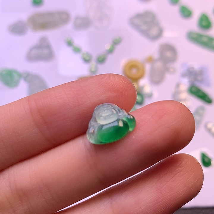 未镶嵌挂件翡翠翡翠佛公