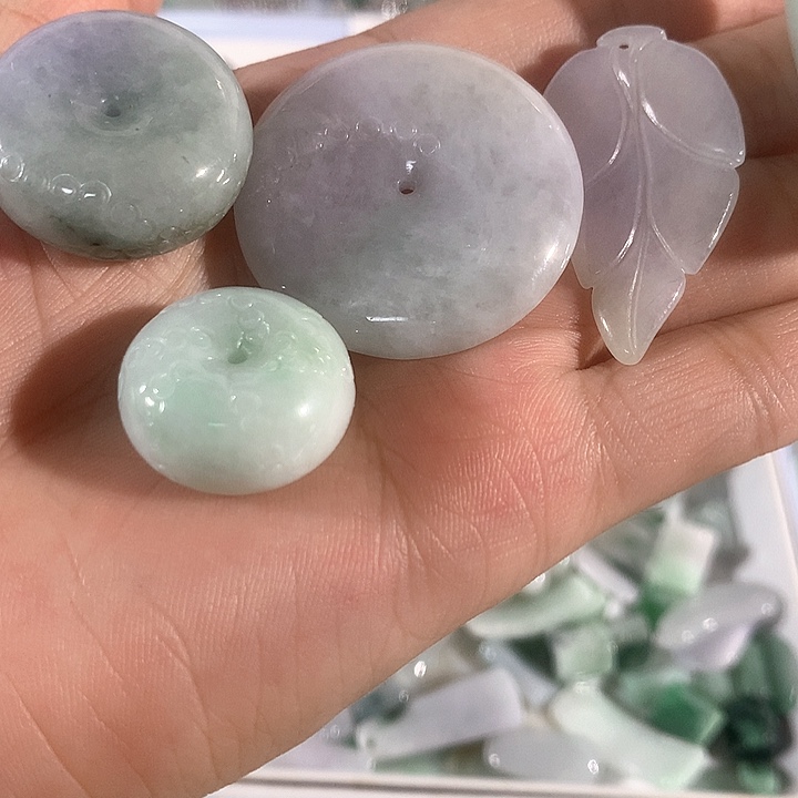 野***_翡翠未镶嵌吊坠(不含链)吊坠