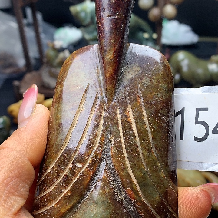 和田玉未镶嵌车挂