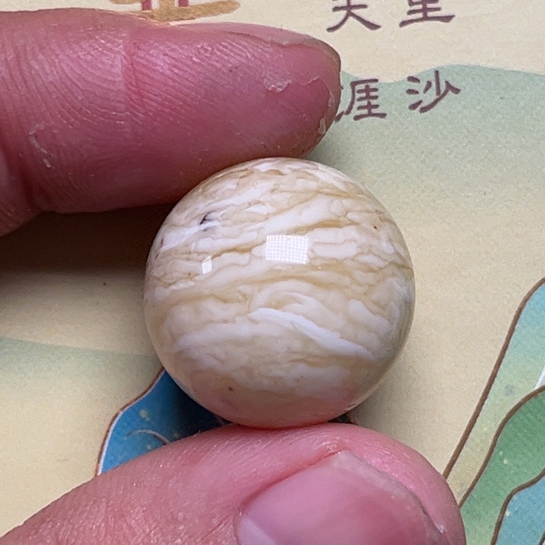 琥珀未镶嵌裸石蜜蜡俄白虎皮千层雪20