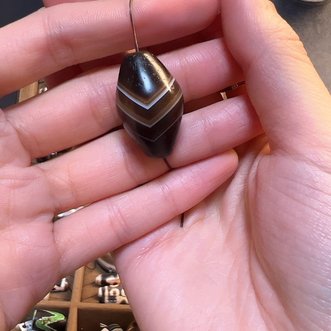 石英石纯铜锁骨链