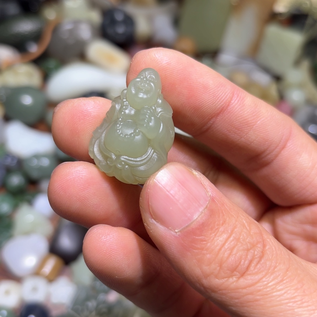 和田玉珠宝半成品未镶嵌