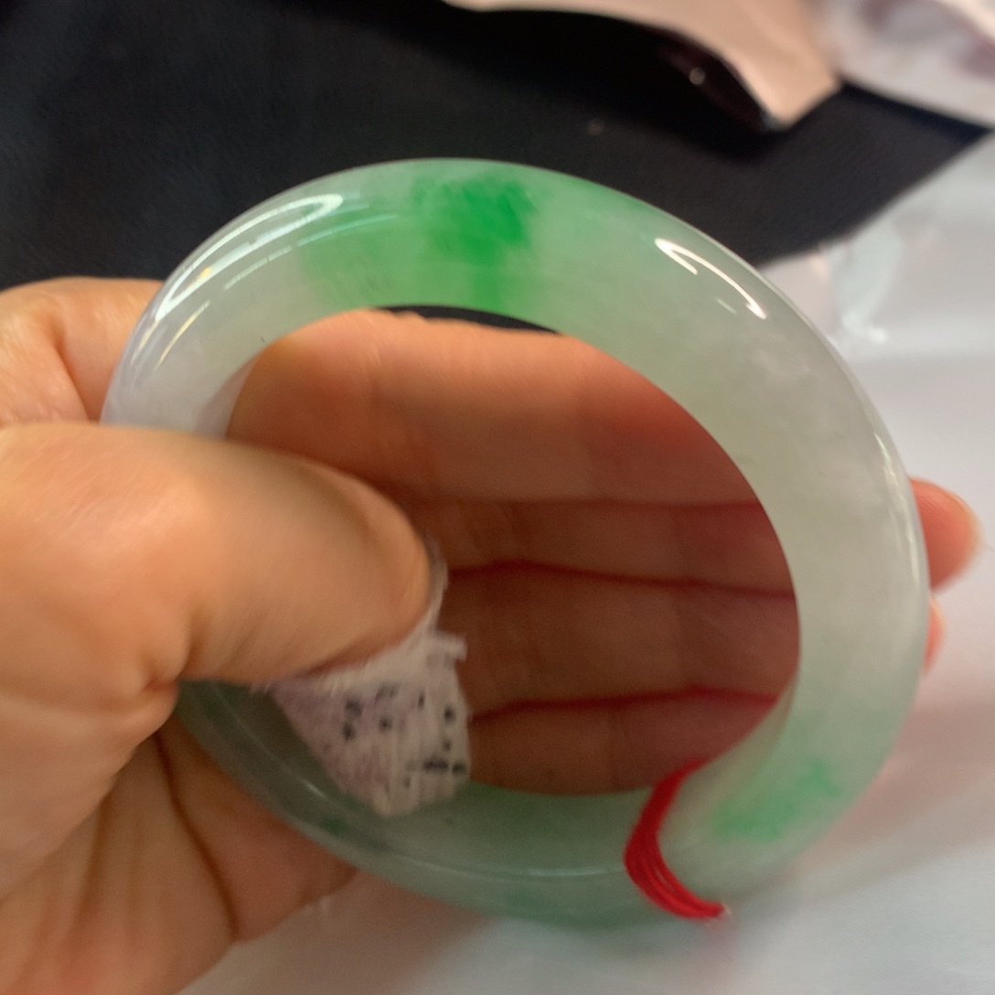 翡翠未镶嵌手镯翡翠手镯58