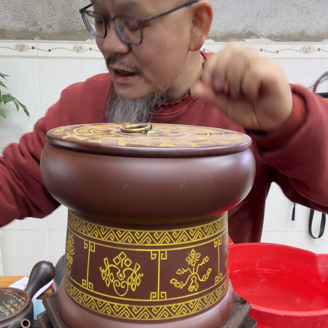 壶老韩坭兴陶直播闪购壶