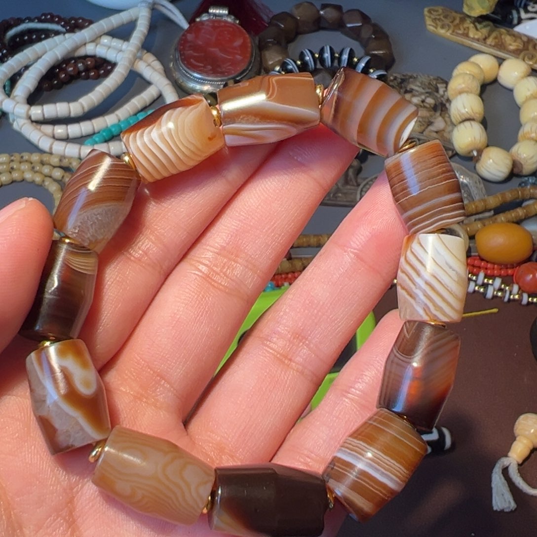 虎***猫吊坠（不含链）琉璃