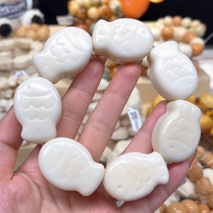 菩提根/象牙果手串比目鱼1.14 58