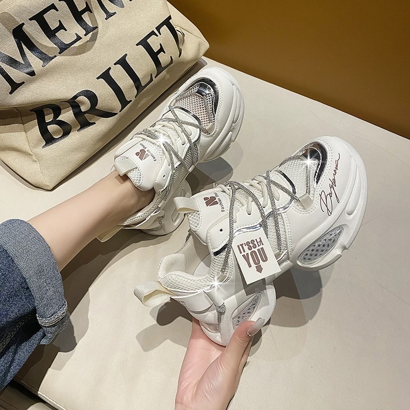 【13号】老爹鞋女款2025年新款松糕百搭增高时尚休闲运动 R-8