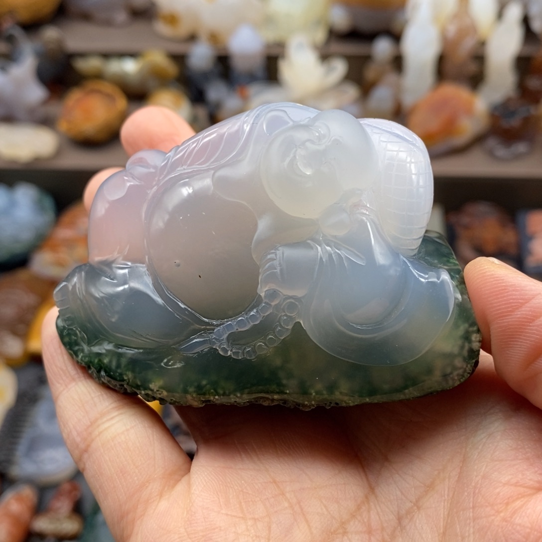 未镶嵌吊坠(不含链)玛瑙/玉髓