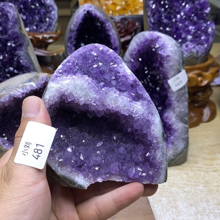 未镶嵌紫晶大型摆件（非配饰）