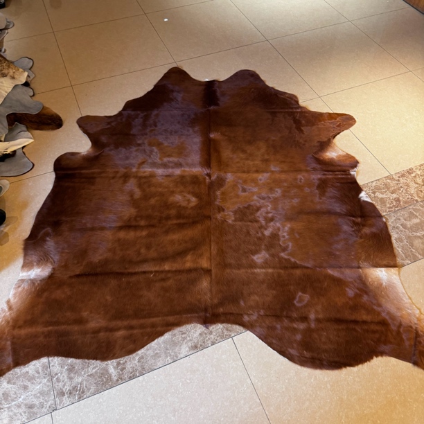 【本尼家】P65 245*225cm专拍牛皮地毯家用轻奢手工