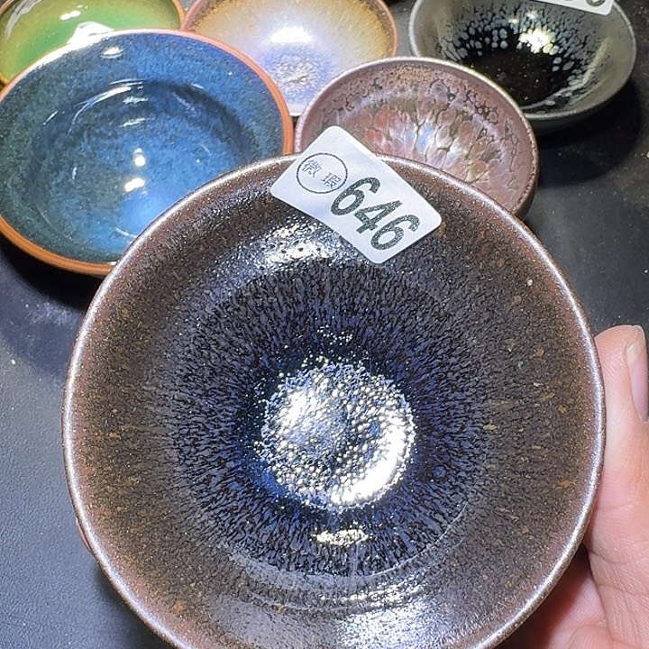 茶盏建盏瑕疵建盏