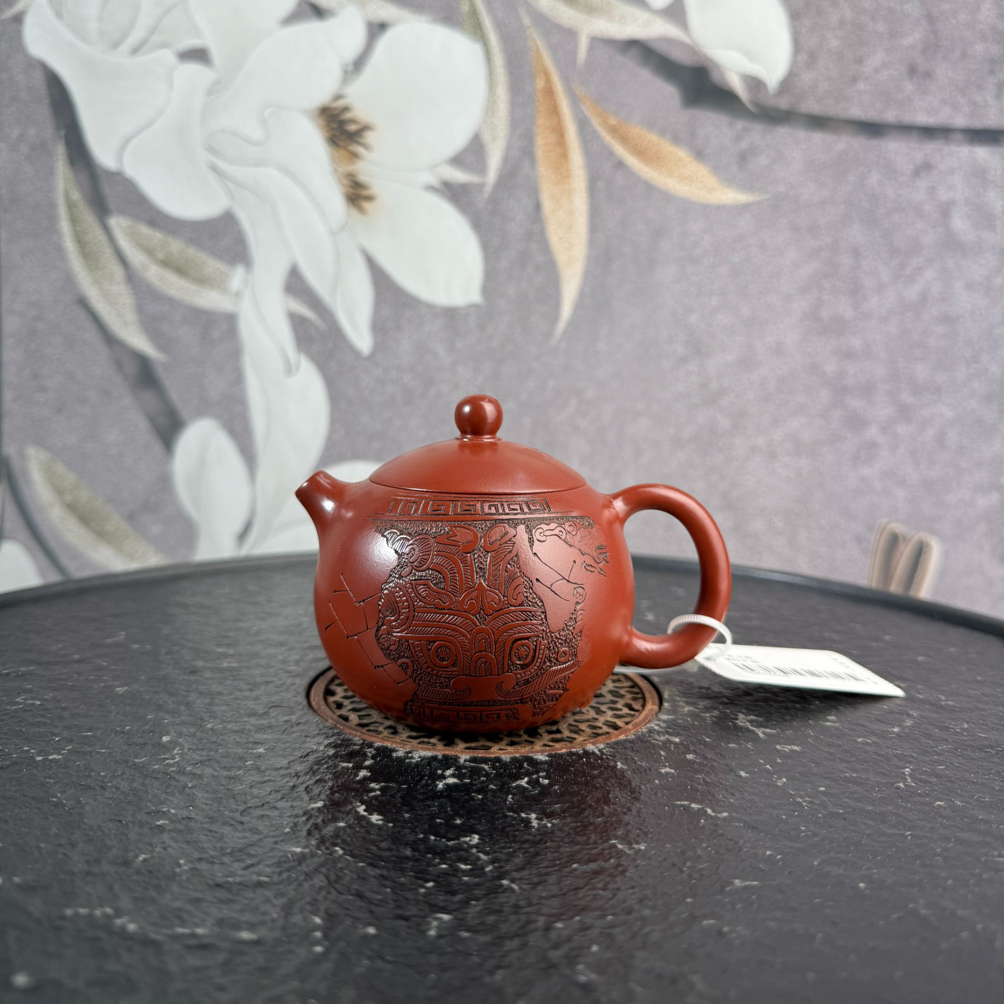 375号 wx 0520023228 西施 枣红泥 220cc