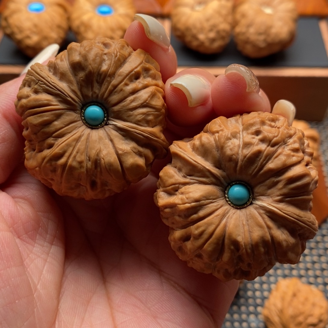 文玩核桃把件42尺寸南瓜吨