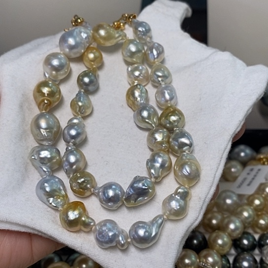 海水珍珠颈饰未镶嵌9-11.2