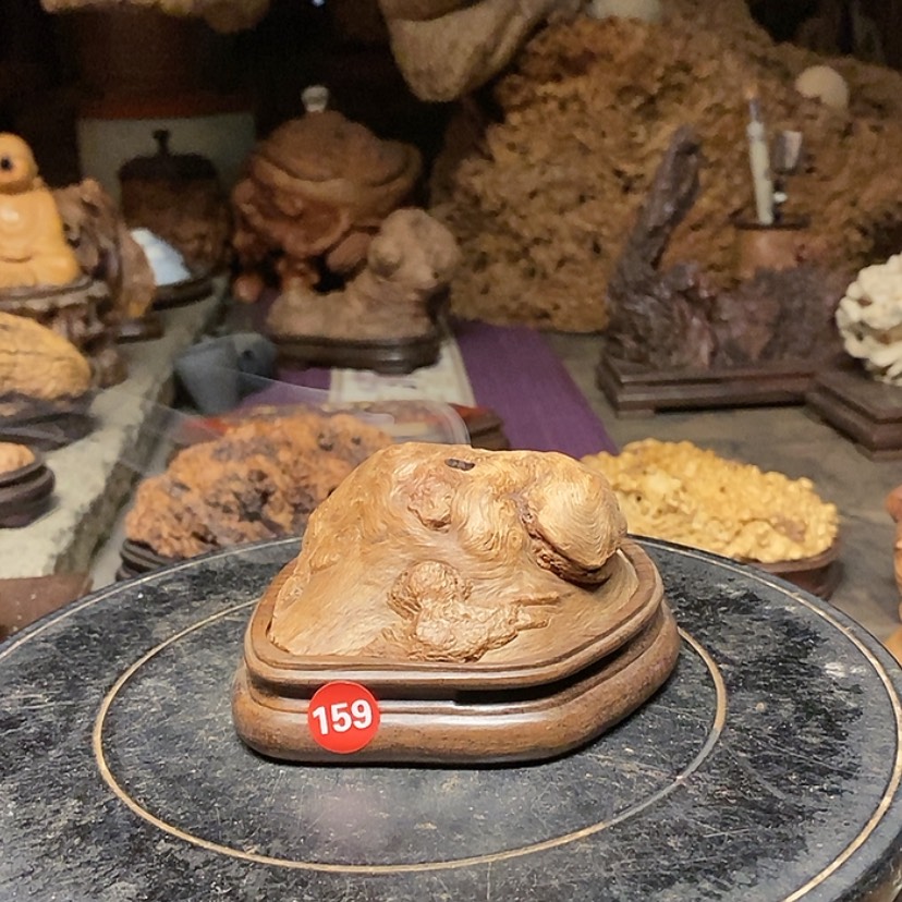 【闪购商品】159号荔枝木香炉工艺