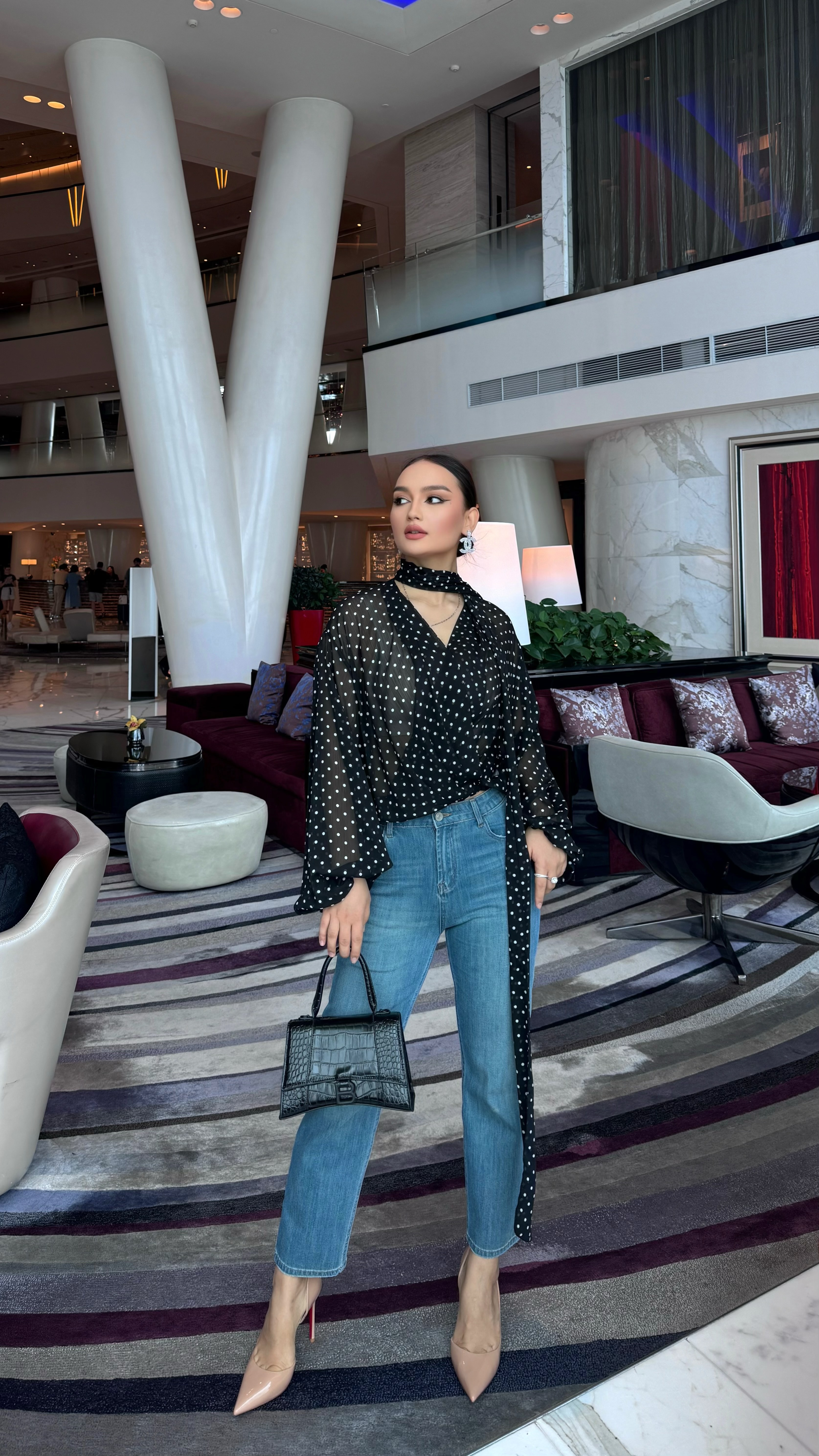 CADAR BEAUTY 夏季水洗轻薄牛仔九分裤CB-6666