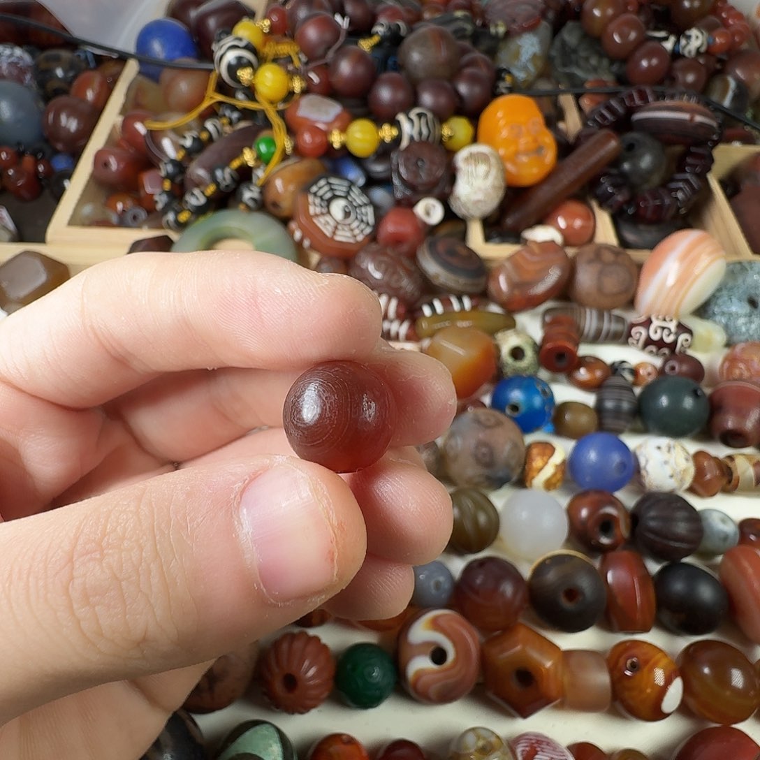 玛瑙/玉髓未镶嵌纯天然玛瑙珠子