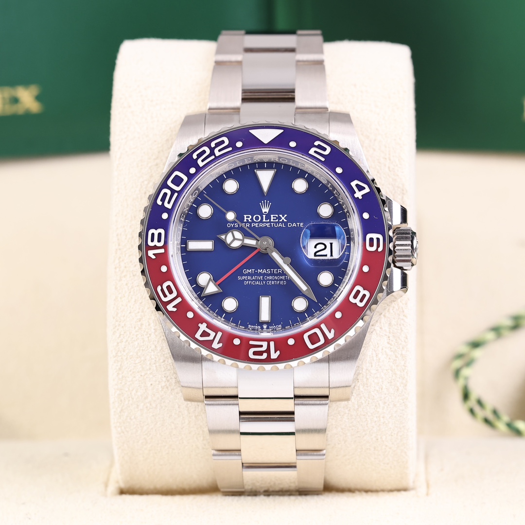 99新 Rolex/劳力士 126719Blro-0003 白金可乐圈 2024年12月保卡