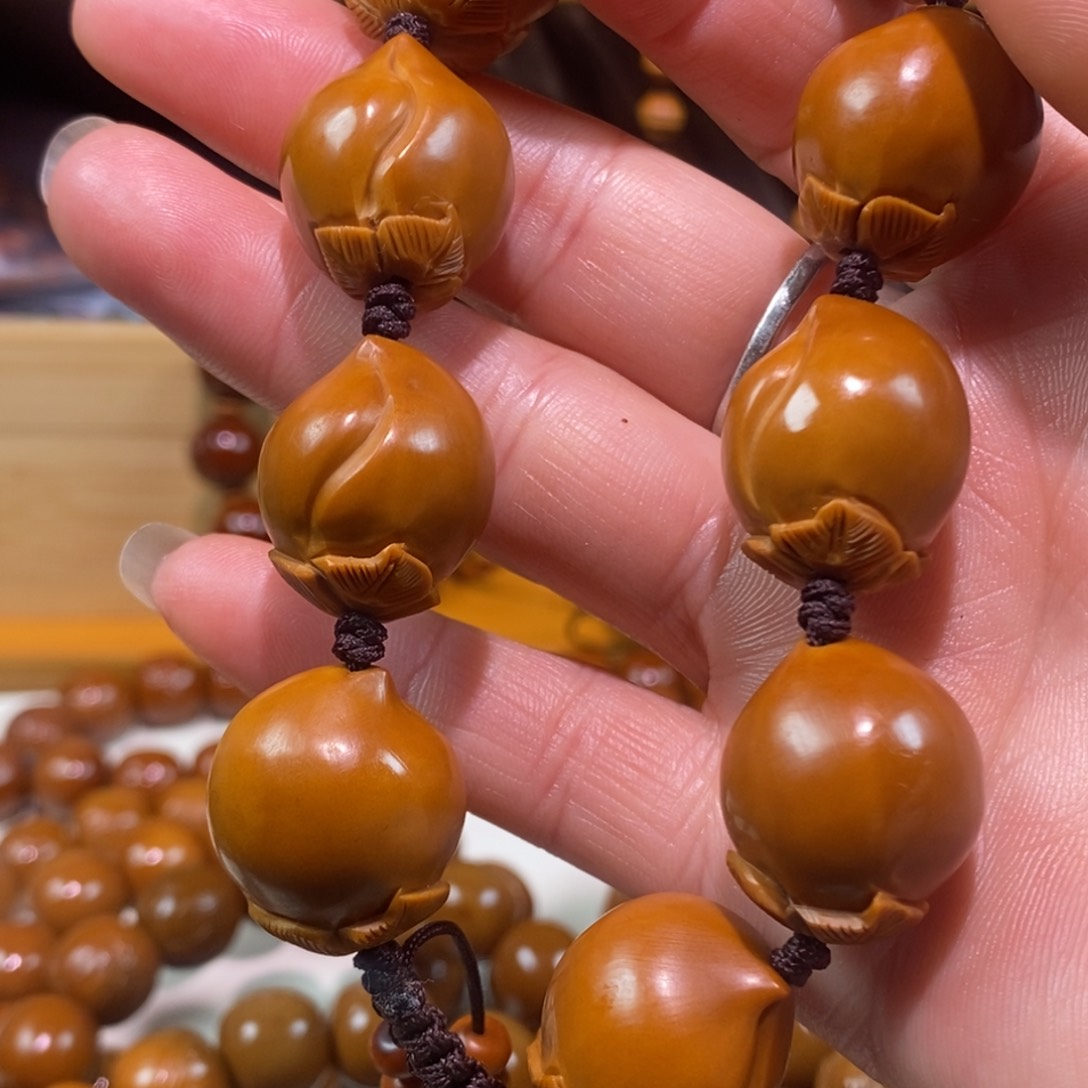 手串/手链橄榄核寿桃