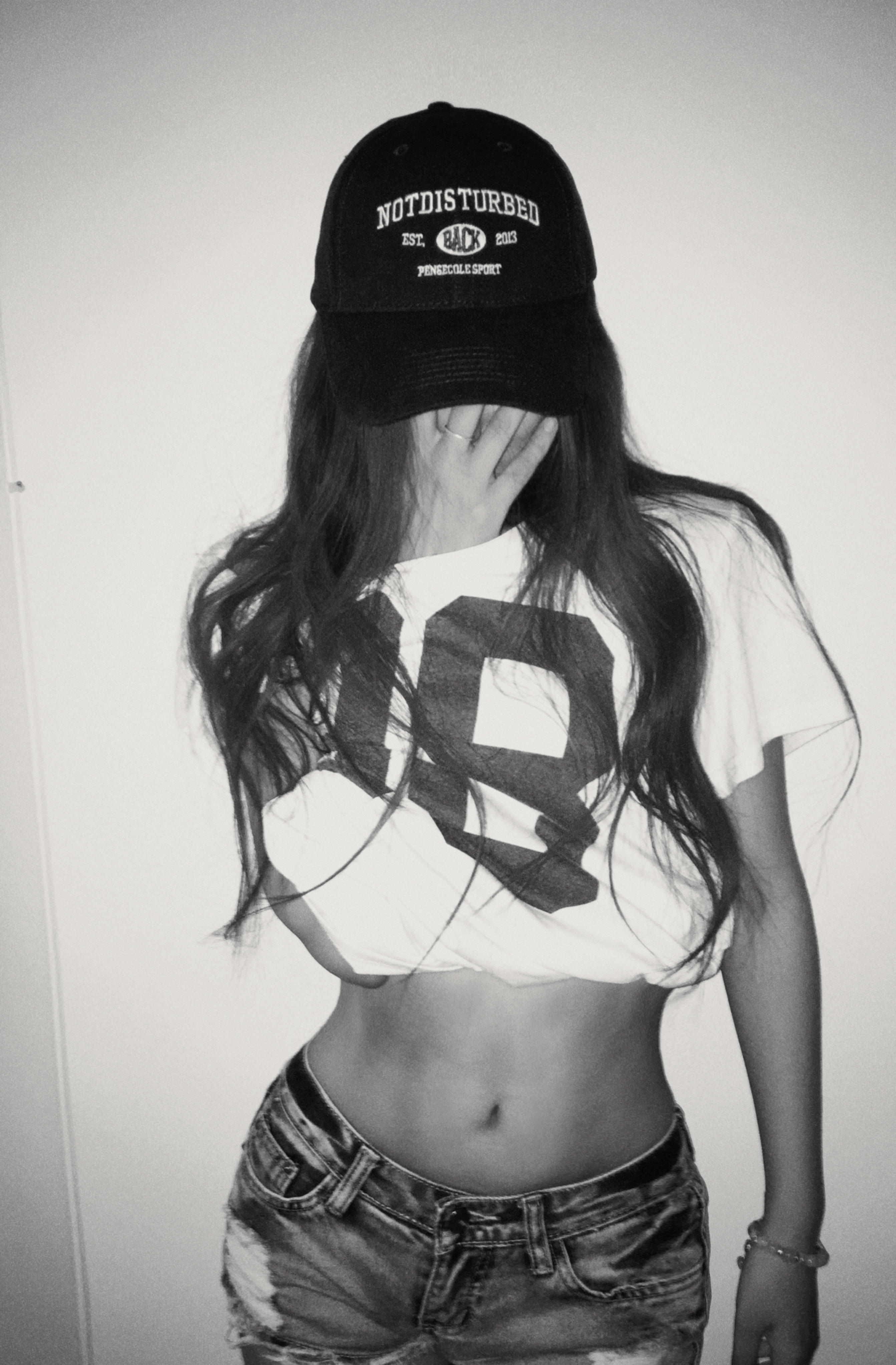 女款修身休闲棉T短款夏季