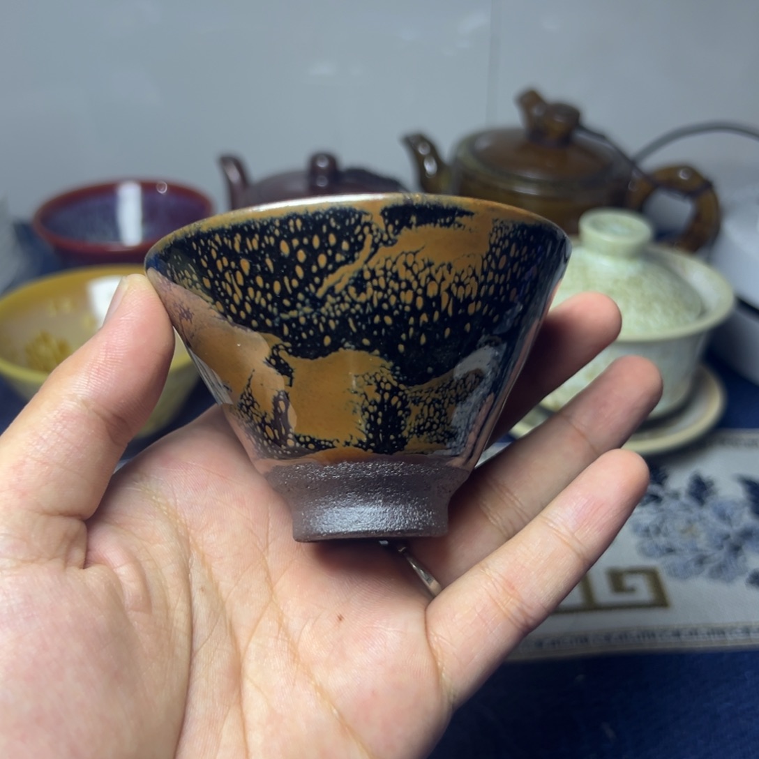 建阳建盏喝茶主人杯