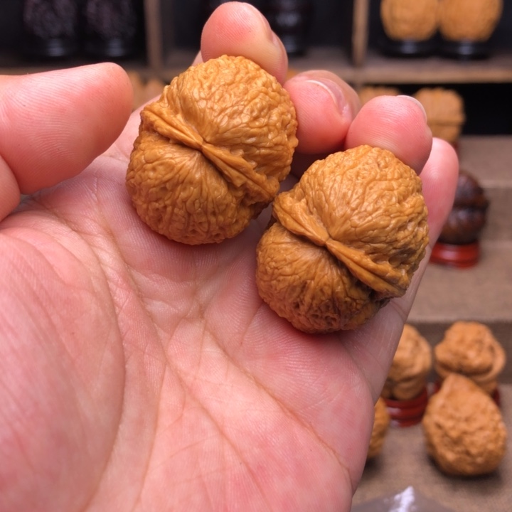 把件橄榄核28小黄金元宝34