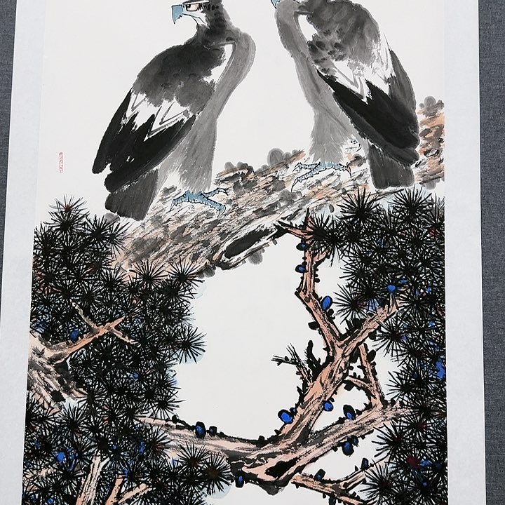 国画书画作品多次