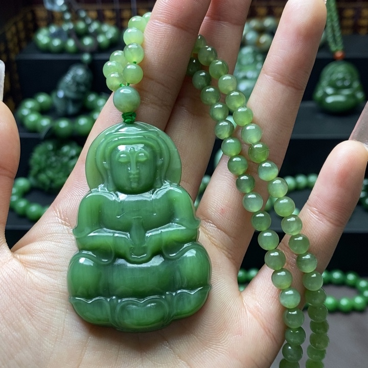 和田玉吊坠未镶嵌