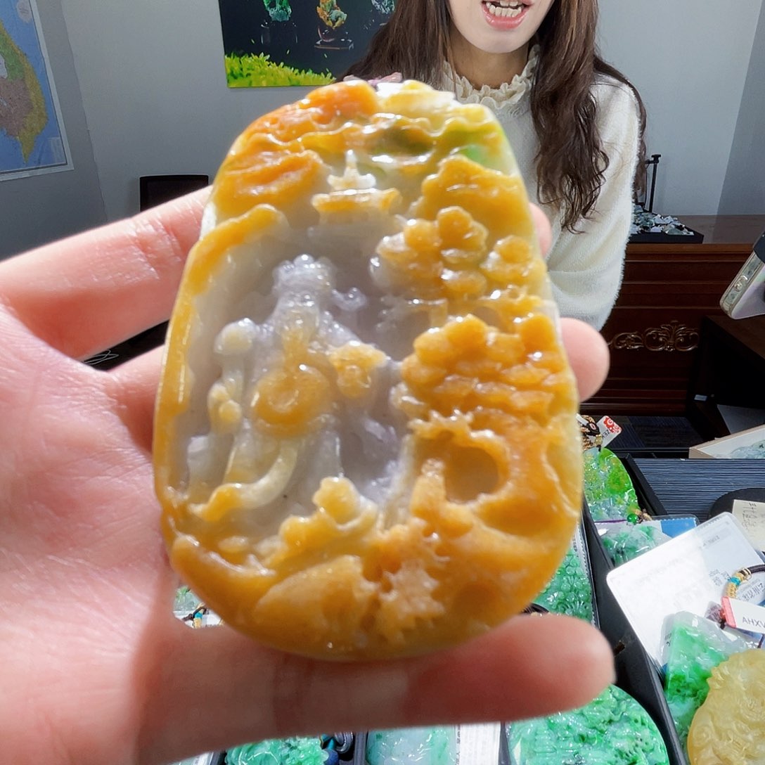 颈饰未镶嵌翡翠翡翠