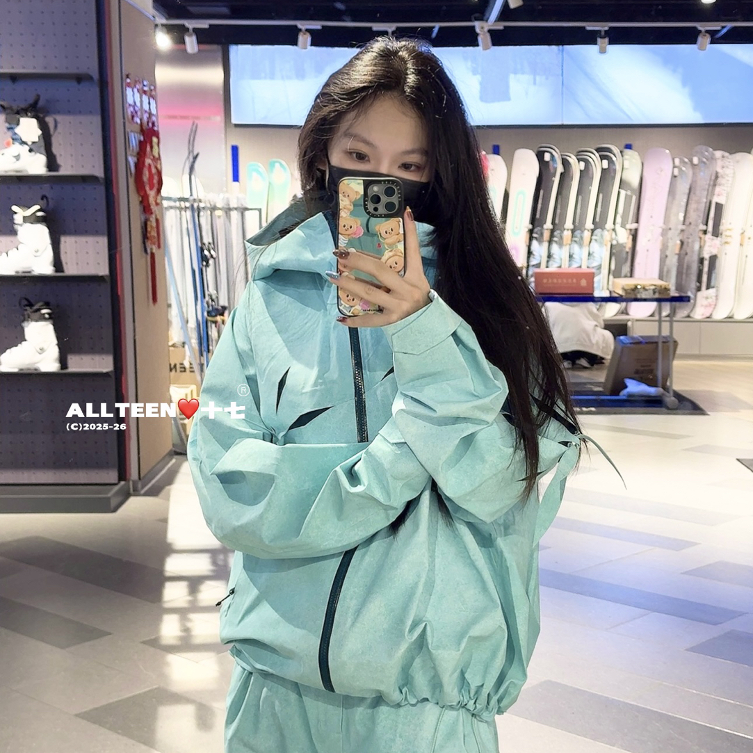 星芒系列男女同款3L滑雪服上衣防水外套雪裤套装