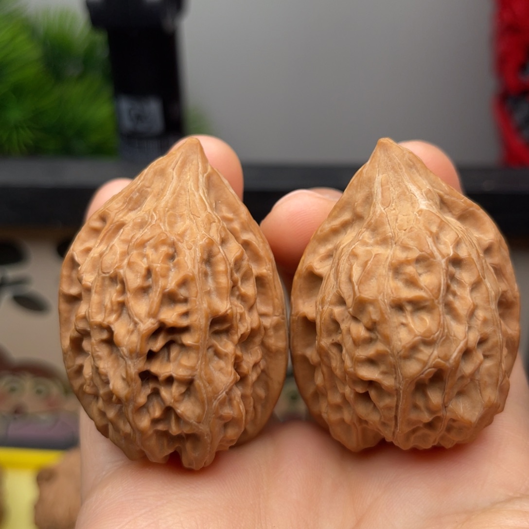 文玩核桃吊坠36瓷瓶鸭嘴