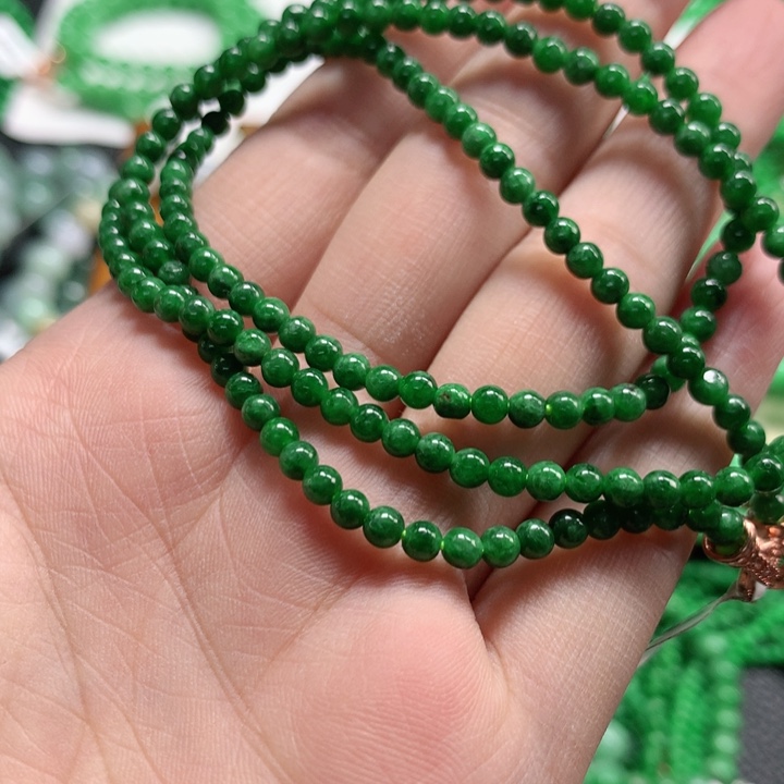 翡翠未镶嵌手链翡翠